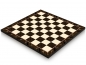 Preview: Wunderschönes Walnuss Optik Schach Spiel mit Massivholz Schachfiguren